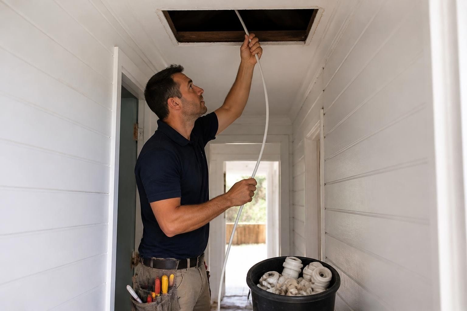 Rewiring older houses by Coast Electrical Co