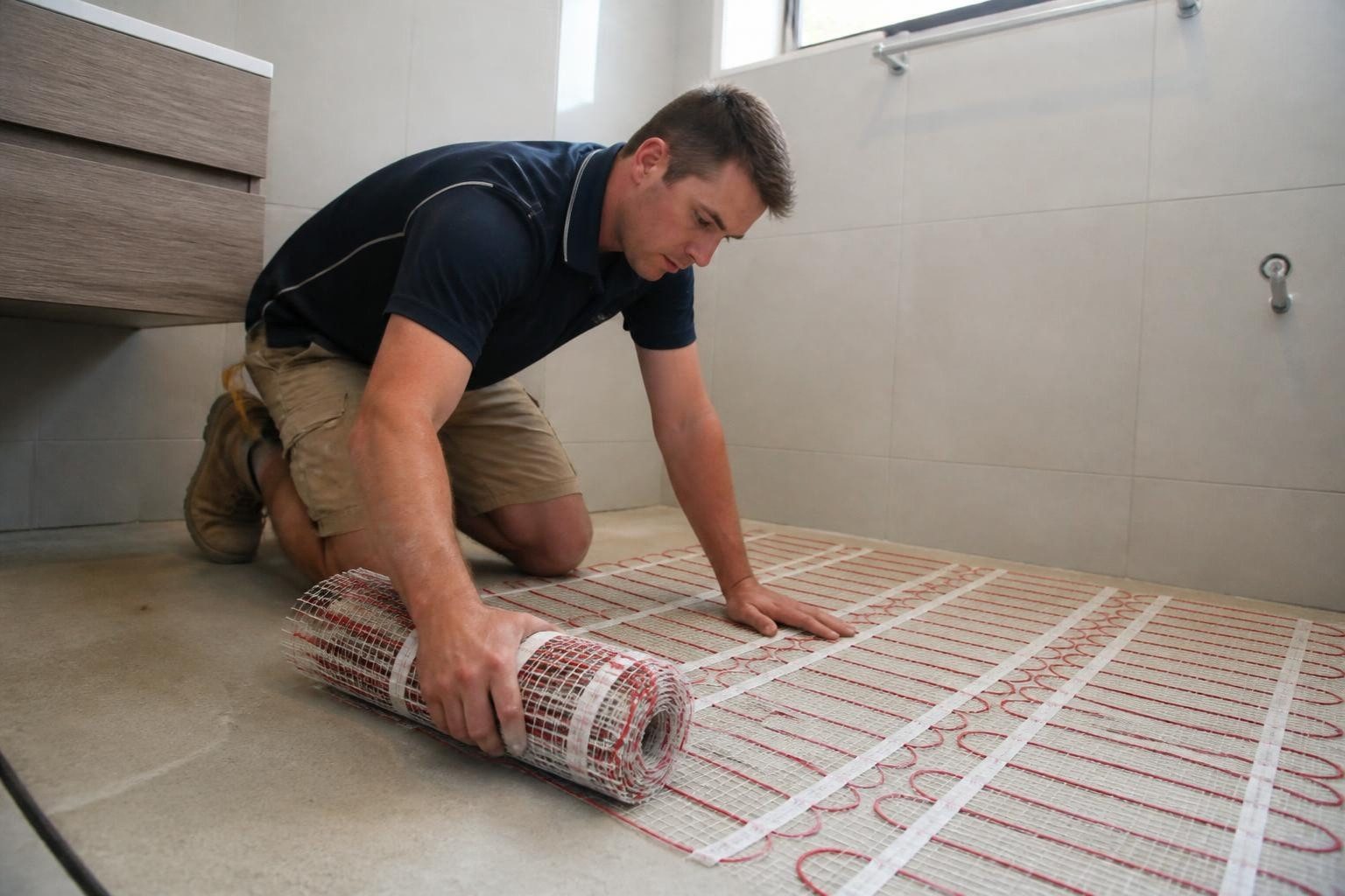 Underfloor heating & heated towel rails by Coast Electrical Co